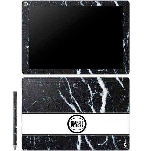NBA Detroit Pistons Marble Galaxy Book 12in Skin